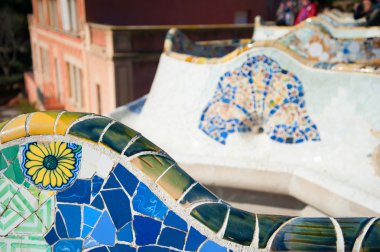 Tezgah Parc Guell, ayrıntılarını