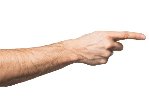 Pointing finger — Stock Photo, Image