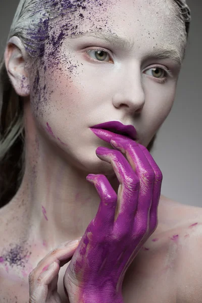 Creative makeup — Stock Photo, Image