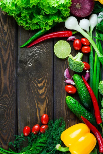 Friss bio zöldségek — Stock Fotó