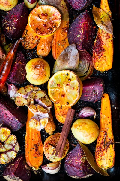 Produtos hortícolas torrados — Fotografia de Stock