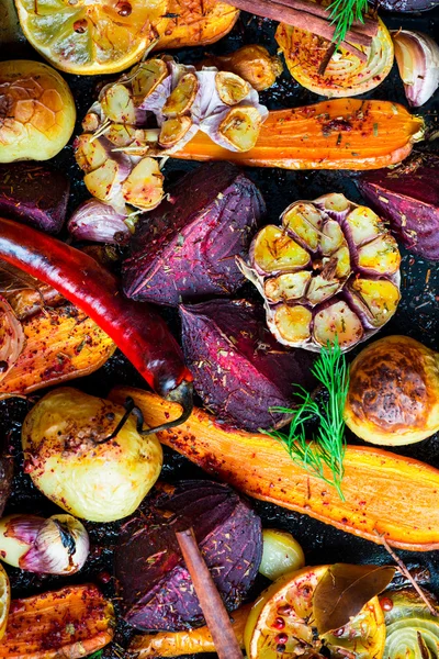 Roasted vegetables — Stock Photo, Image