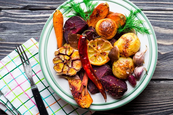 Roasted vegetables — Stock Photo, Image