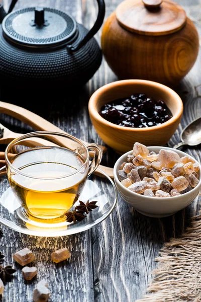 Grüner und Kräutertee — Stockfoto