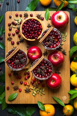 Sıcak yumruk ile gözlük