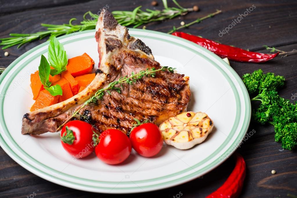 ızgara biftek yanına garnitür