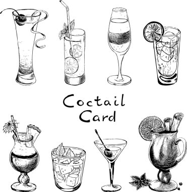 Coctail card