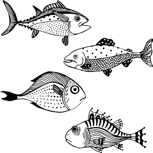 Peces — Vector de stock