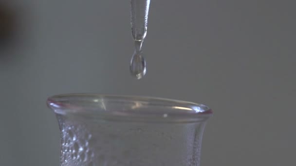 4 滴の水 — ストック動画
