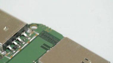 Usb mikro çip lehimleme bağlantıları