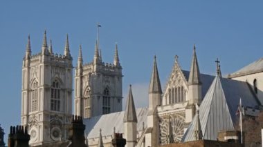 Westminster Abbey Kilisesi Çatı görünümü