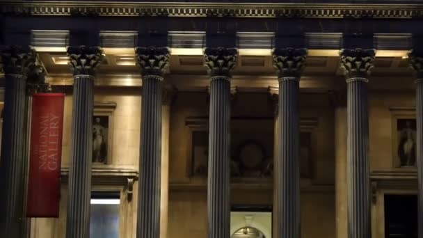 National Gallery en Londres — Vídeo de stock