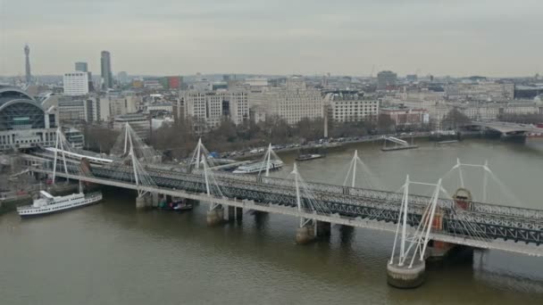 London bron på dagtid — Stockvideo