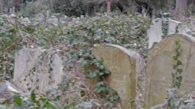 Mezarlar ve mezar taşları mezarlığı