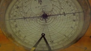 bir pusula gezinti için kullanılan eski model