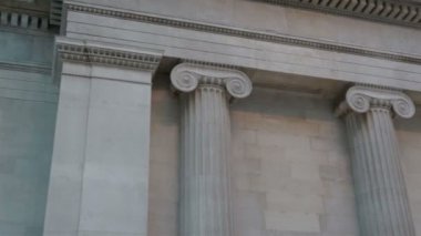 Parthenon Yunanistan'dan antik duvar