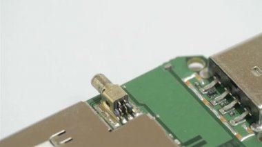 Usb stick üst kenarını