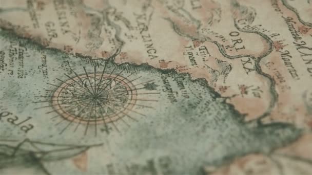 L'ancien type de carte de Bengala 