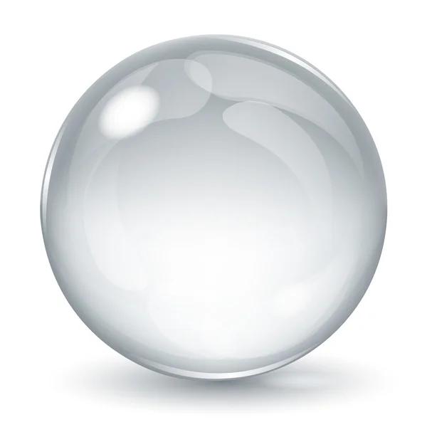 Grande sphère opaque — Image vectorielle