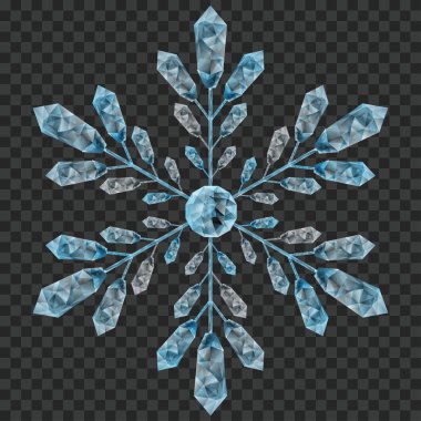 Büyük kristal kar tanesi