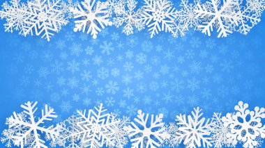 kar taneleri ile arka plan