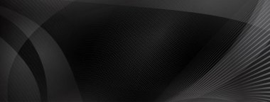 Kıvrımlardan ve siyah ve gri noktalardan oluşan soyut arkaplan