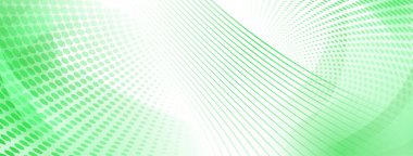 Kavislerden ve açık yeşil renkli yarım ton noktalardan oluşan soyut arkaplan
