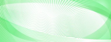 Kavislerden ve açık yeşil renkli yarım ton noktalardan oluşan soyut arkaplan