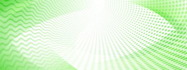 Kavislerden ve açık yeşil renkli yarım ton noktalardan oluşan soyut arkaplan