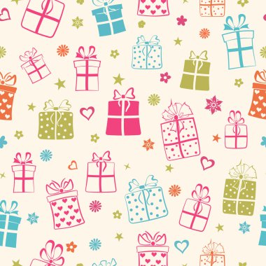 Hediye kutularının kusursuz deseni