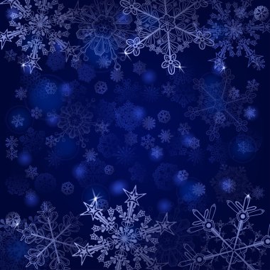 arka planını kar taneleri