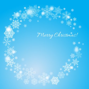 Kar taneli Noel arkaplanı