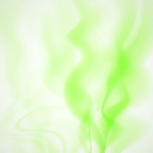 Abstract background of green smoke — Stock Vector