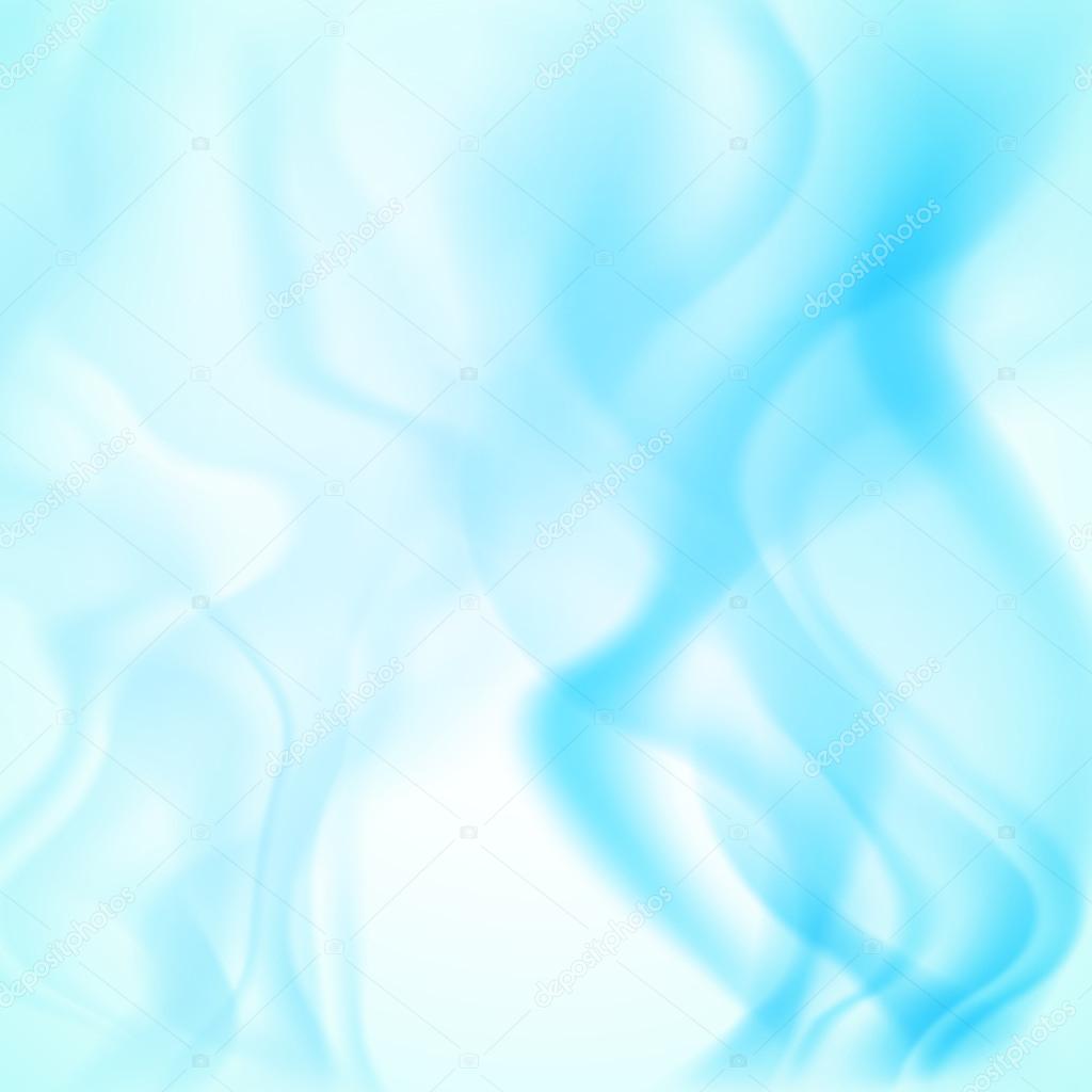 Abstract background of light blue smoke