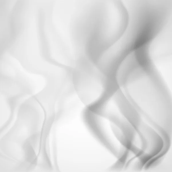 Abstract background of gray smoke — Stock Vector