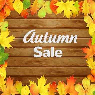 sonbahar Satılık arka plan