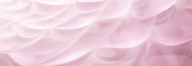 Pembe dalgaların hassas ve ruhani bileşiminin vektör çizimi bir sakinlik ve saflık hissi yaratıyor. Minimalist tasarım arka planlar için idealdir..