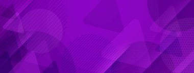 Katmanlı şekilli mor soyut arkaplan, çapraz çizgiler ve noktalar görsel olarak çekici bir etki yaratır..