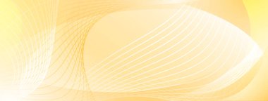 Eğri ve ızgara beyaz çizgiler dinamik bir etki yaratan sarı eğimli arkaplan.