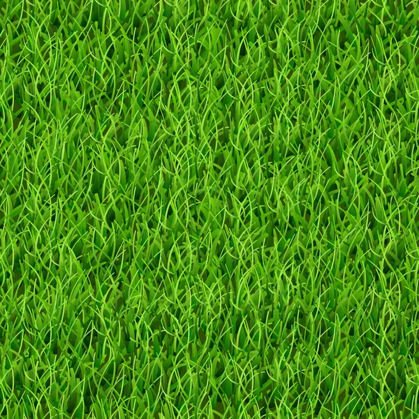 Patrón sin costuras de hierba verde — Vector de stock