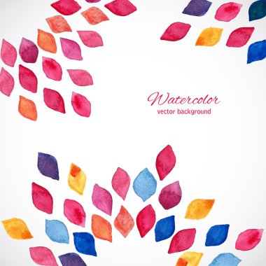 Suluboya kusursuz desen