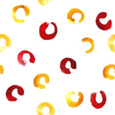 Suluboya kusursuz desen