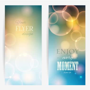 Işıklı afiş tasarım