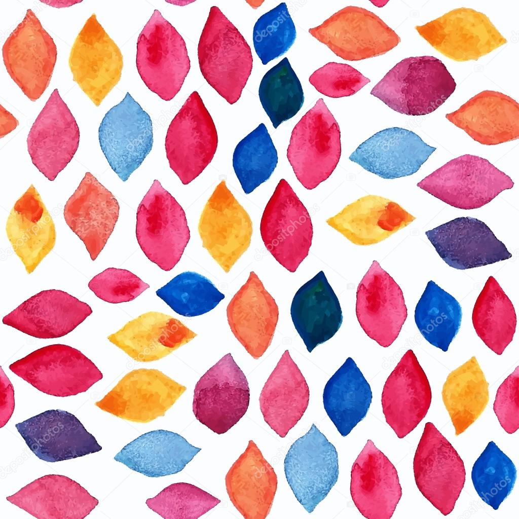 Watercolor  seamless pattern