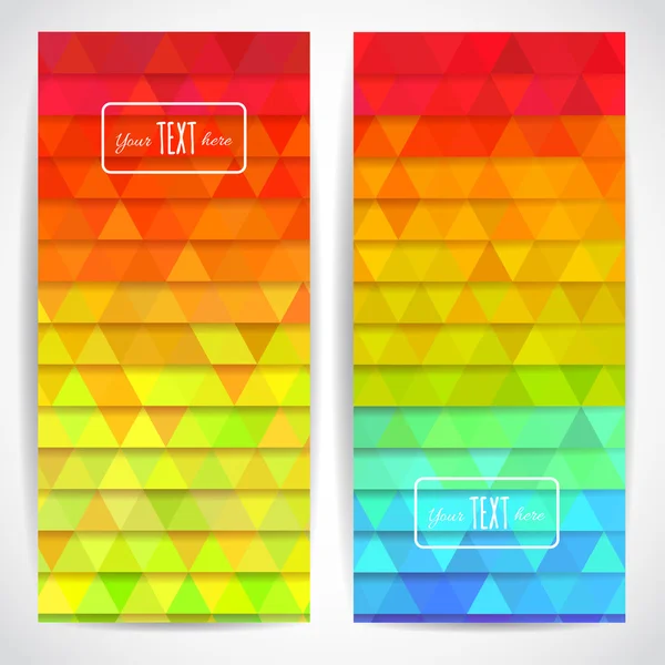 Banners set — Stockvector