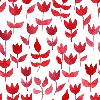 Lalelerle kusursuz desen