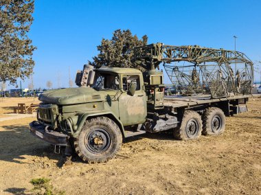 ZIL 131 'de P-19 Tuna radarı- Bakü, Azerbaycan, 04-16-2021