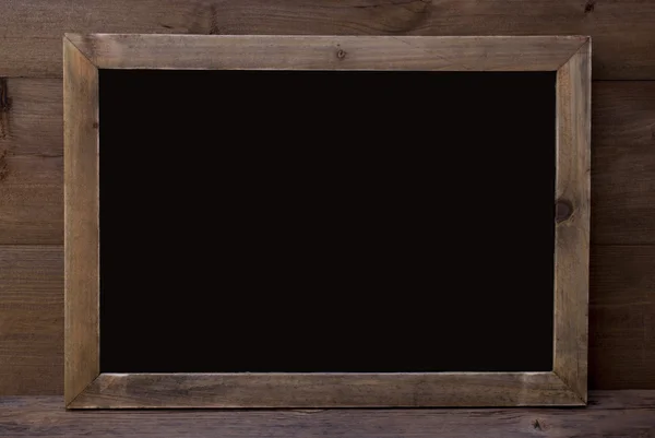 Chalkboard s kopií prostoru dřevěné pozadí — Stock fotografie