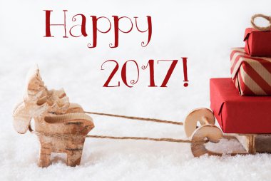 Kar da Kızak ile Reindeer, Metin Mutlu 2017