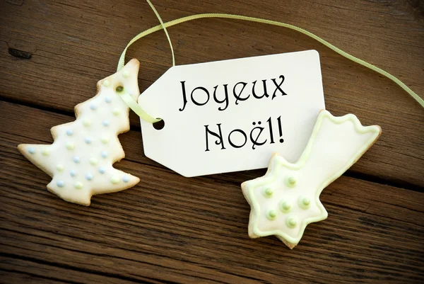 Saudações de Natal Francês — Fotografia de Stock